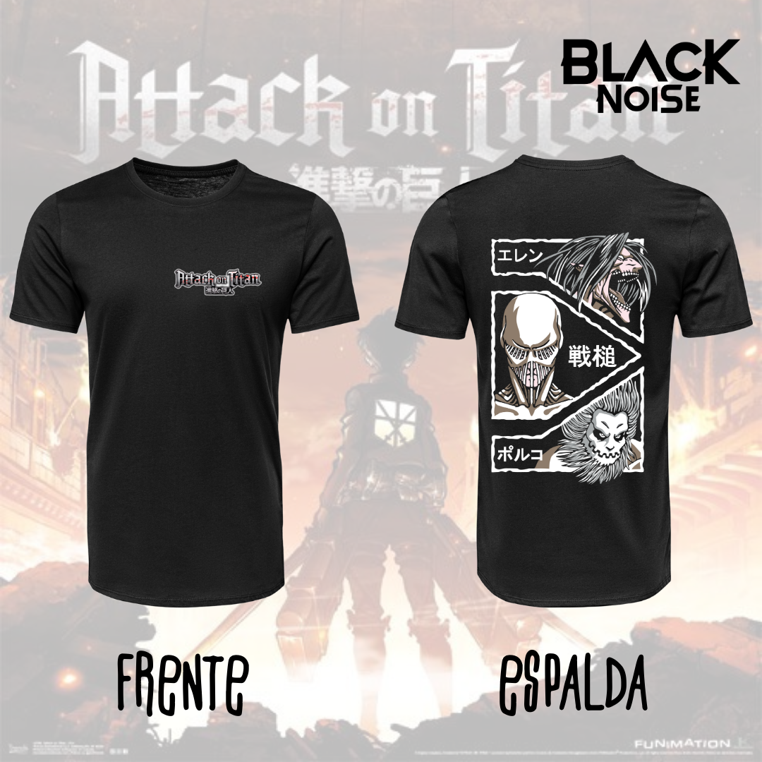 Playera ATTACK ON TITAN